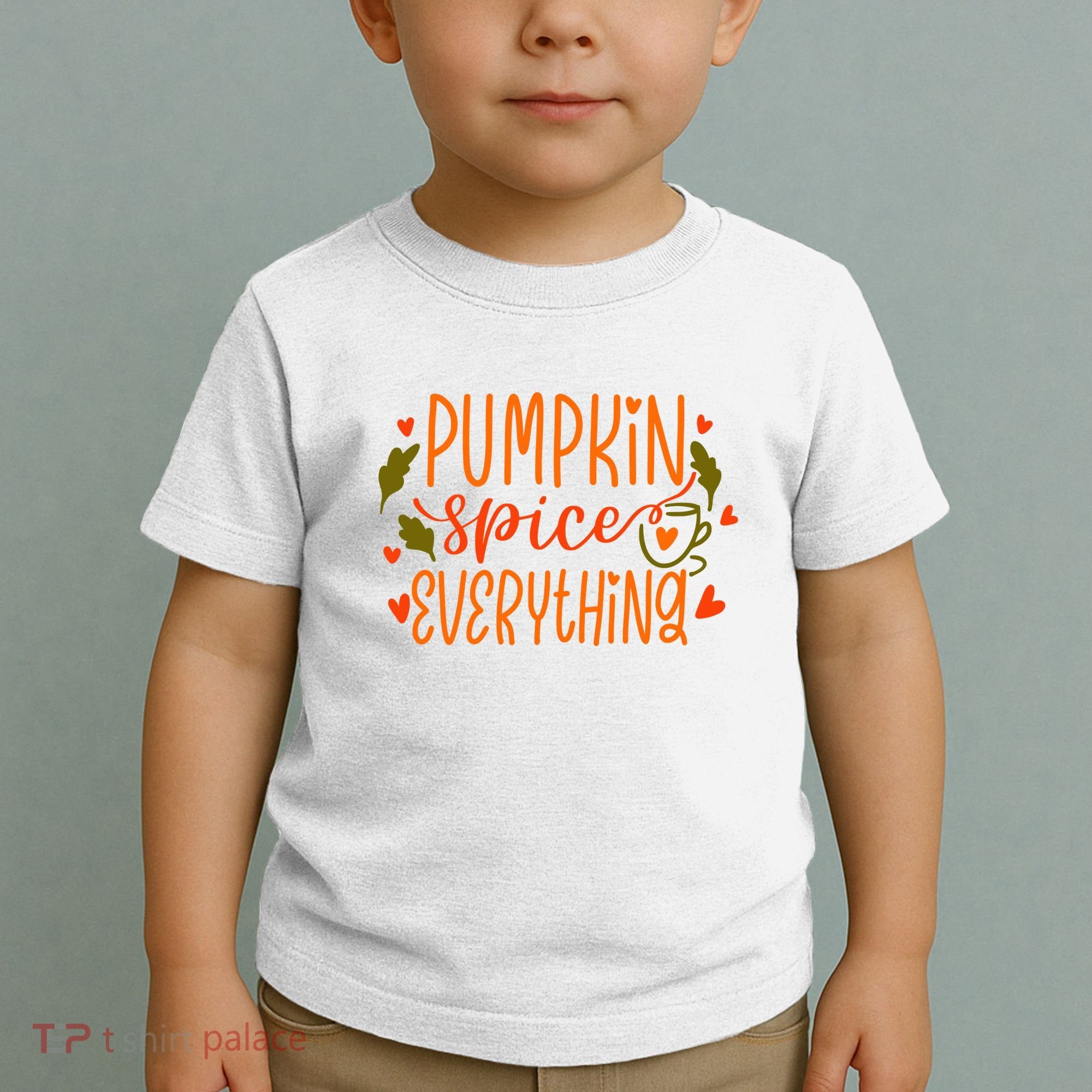 Pumpkin Spice Everything Holiday Festive Toddler T-Shirt