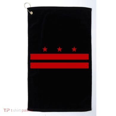Patriotic State Flag Of Washington Dc Cool Gift Golf Towel