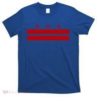 Patriotic State Flag Of Washington Dc Cool Gift T-Shirt thumb 0