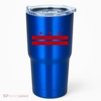 Patriotic State Flag Of Washington Dc Cool Gift Tumbler thumb 0