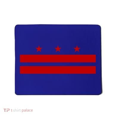 Patriotic State Flag Of Washington Dc Cool Gift Mousepad