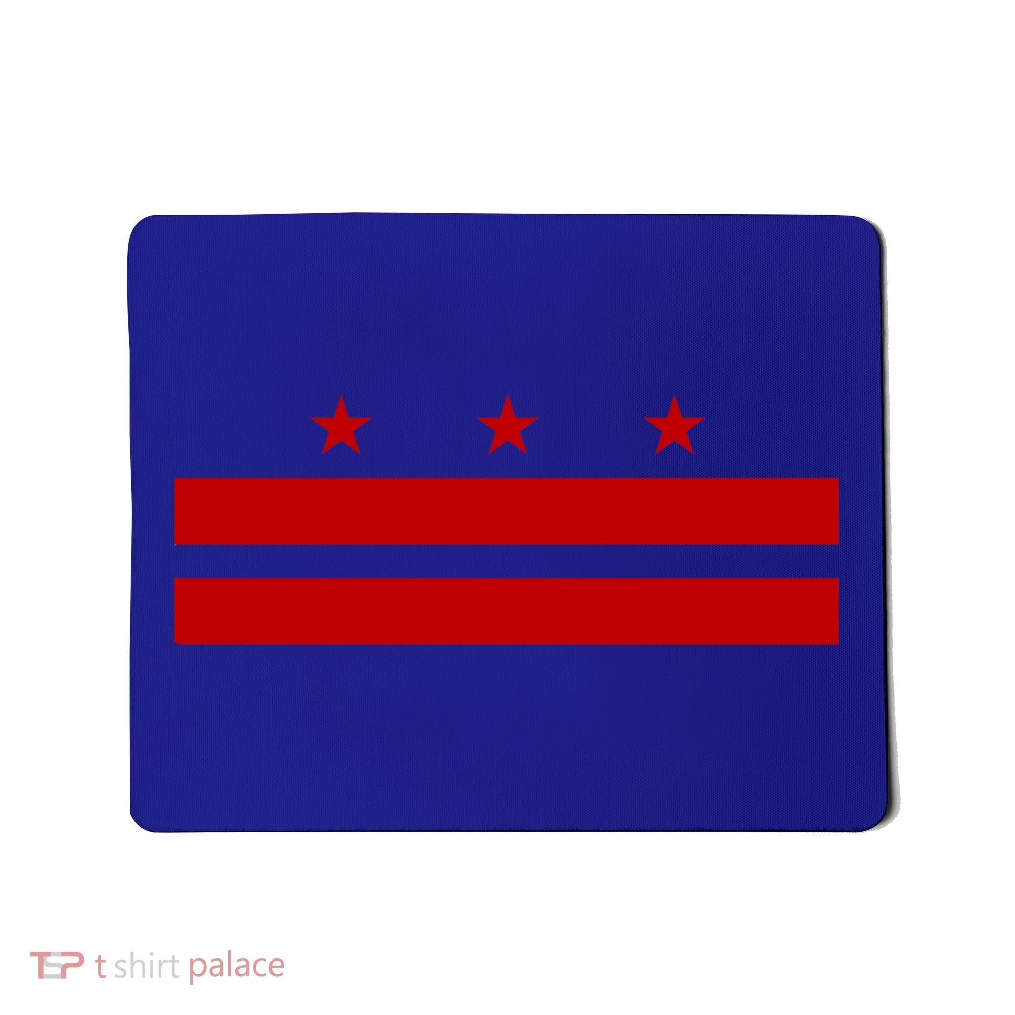 Patriotic State Flag Of Washington Dc Cool Gift Mousepad