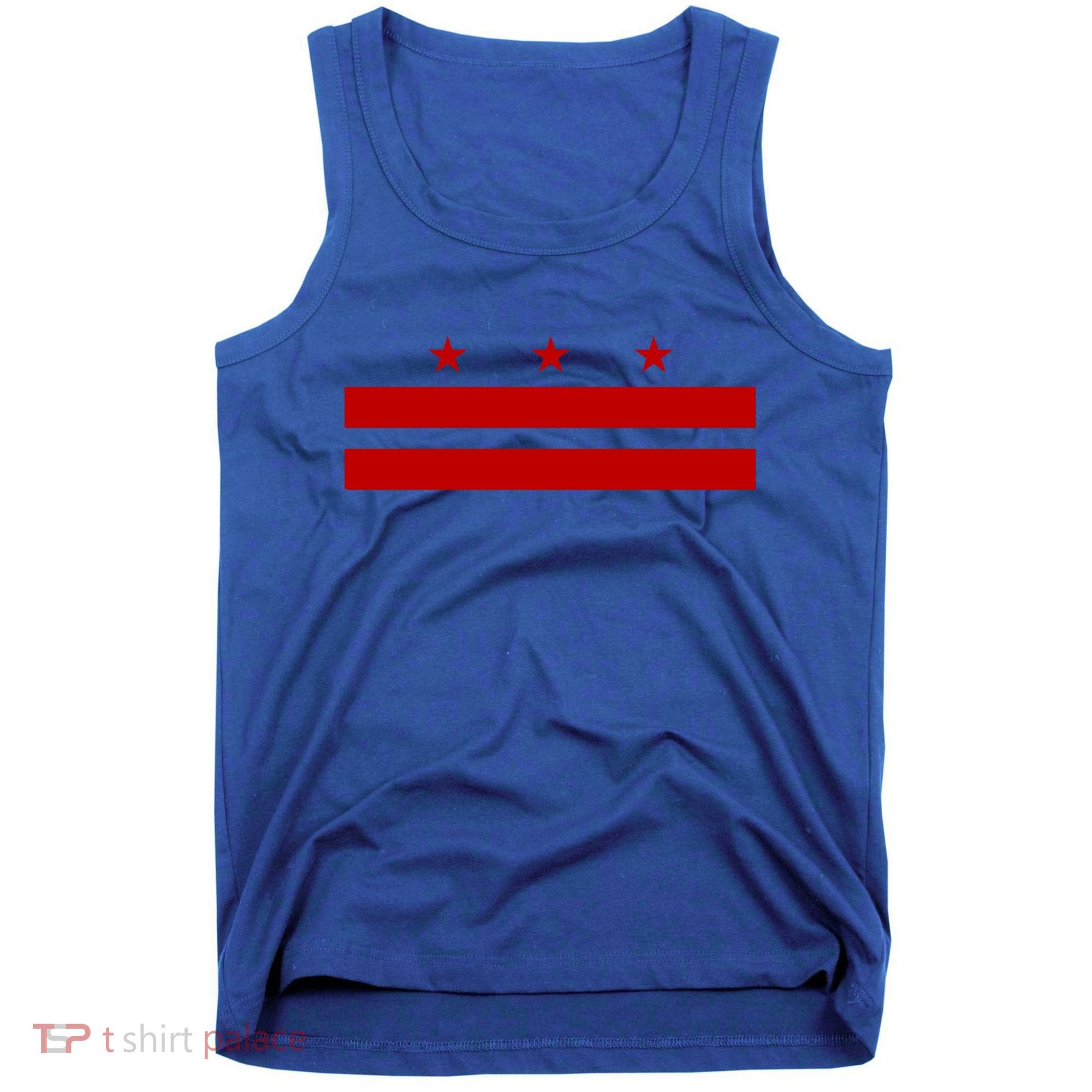 Patriotic State Flag Of Washington Dc Cool Gift Tank Top