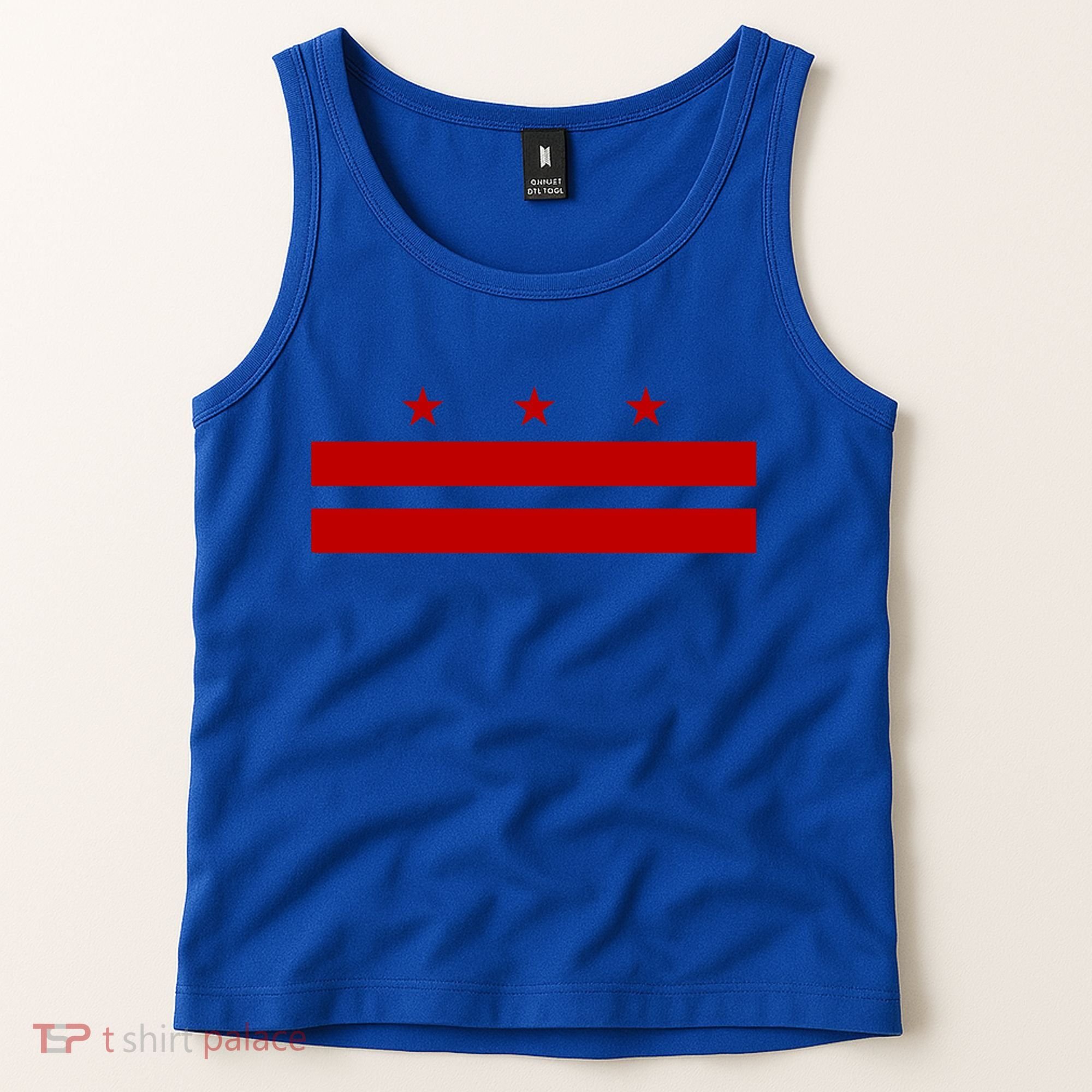 Patriotic State Flag Of Washington Dc Cool Gift Tank Top
