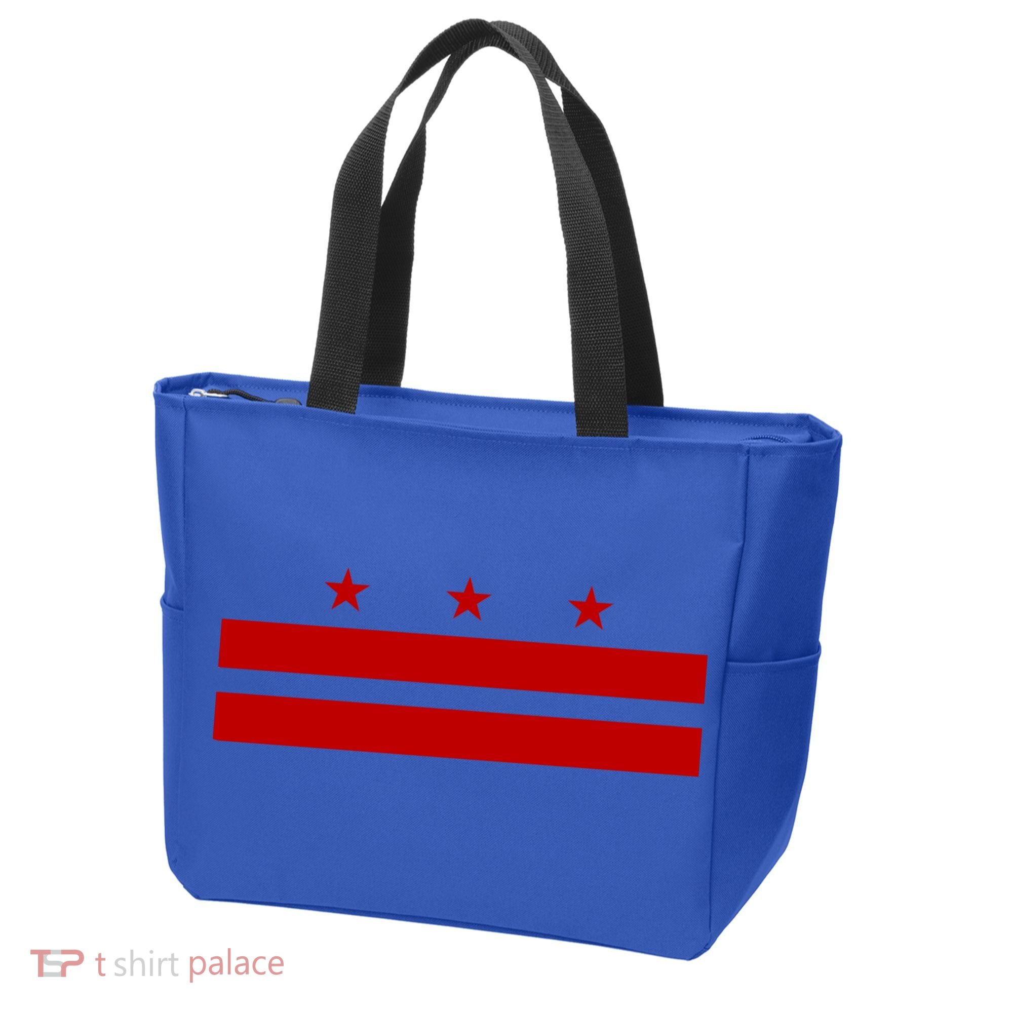 Patriotic State Flag Of Washington Dc Cool Gift Tote Bag