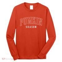 Pumpkin Season Fall Lover Long Sleeve Shirt thumb 0