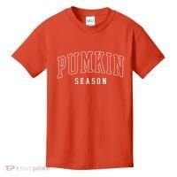 Pumpkin Season Fall Lover Kids T-Shirt thumb 0