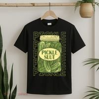Pickle Slut Funny Pickle Slut Who Loves Pickles T-Shirt thumb 2