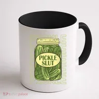 Pickle Slut Funny Pickle Slut Who Loves Pickles Coffee Mug thumb 1