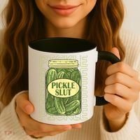 Pickle Slut Funny Pickle Slut Who Loves Pickles Coffee Mug thumb 3