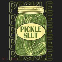 Pickle Slut Funny Pickle Slut Who Loves Pickles Beanie thumb 2