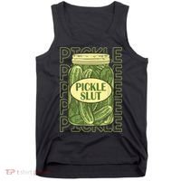 Pickle Slut Funny Pickle Slut Who Loves Pickles Tank Top thumb 0