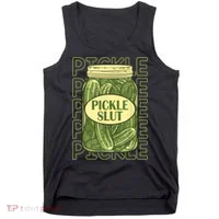 Pickle Slut Funny Pickle Slut Who Loves Pickles Tank Top thumb 0