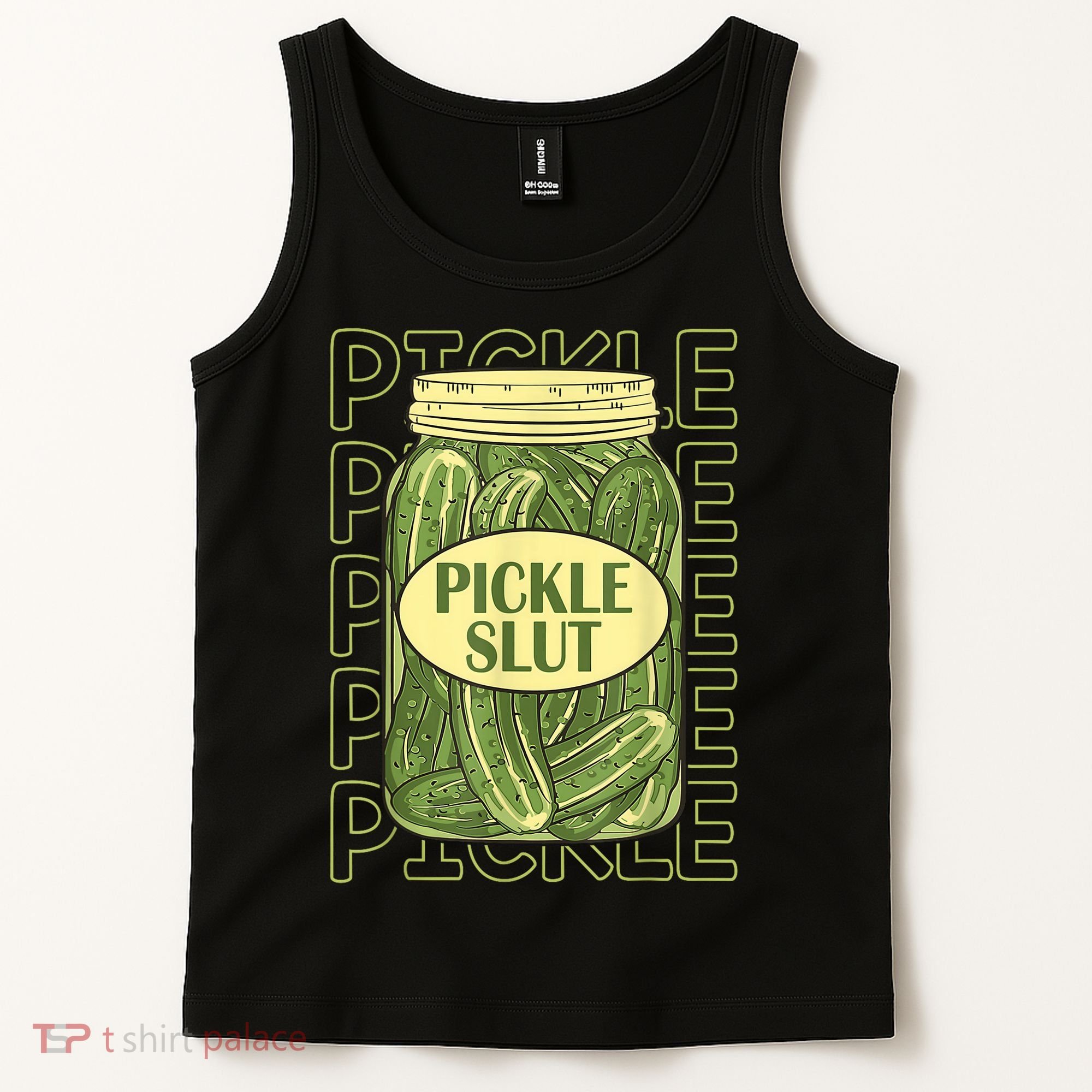Pickle Slut Funny Pickle Slut Who Loves Pickles Tank Top