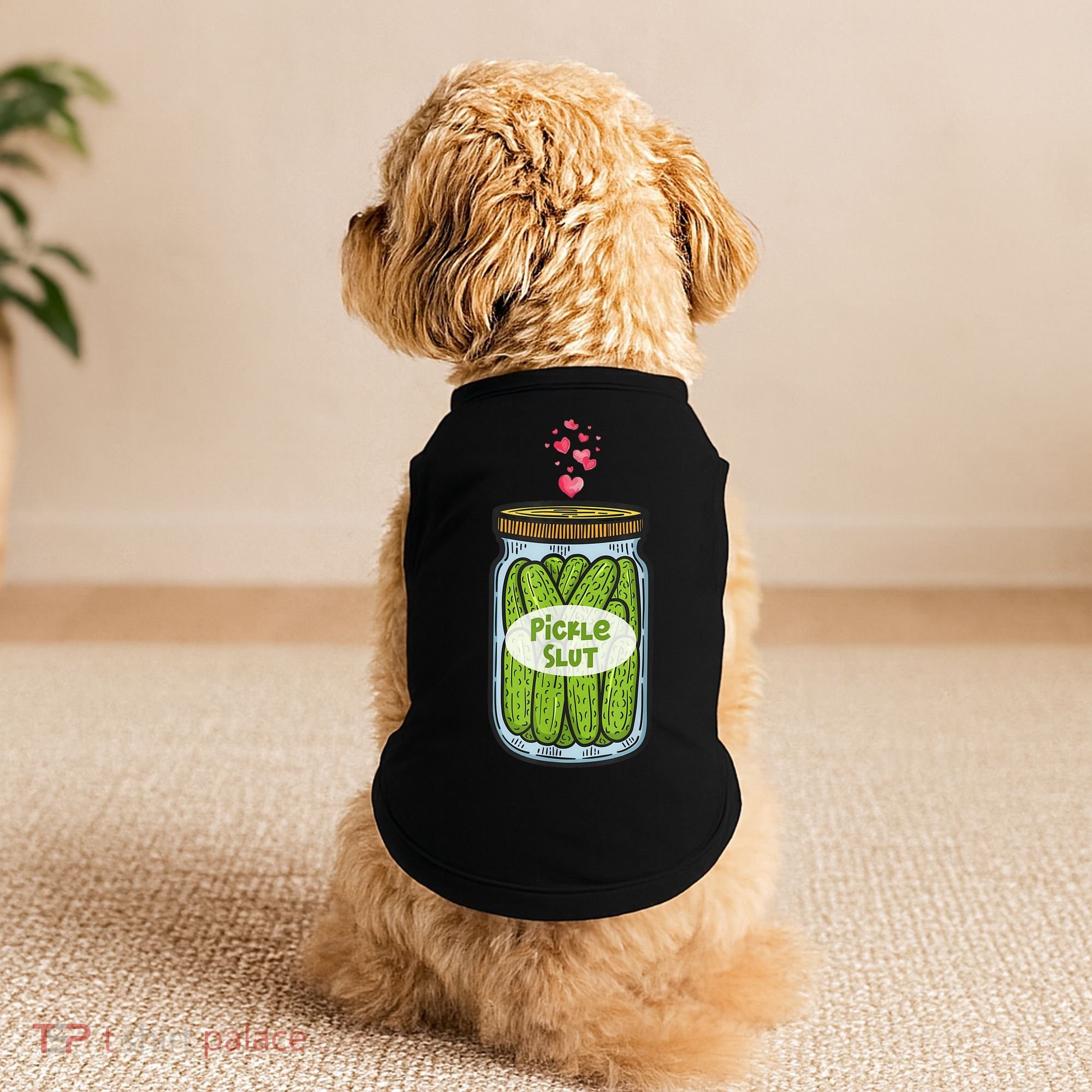 Pickle Slut For Dill And Pickle Lover Doggie Tank