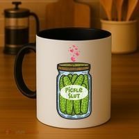 Pickle Slut For Dill And Pickle Lover Coffee Mug thumb 4