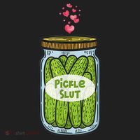 Pickle Slut For Dill And Pickle Lover Beanie thumb 2