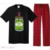 Pickle Slut For Dill And Pickle Lover Pajama Set thumb 0