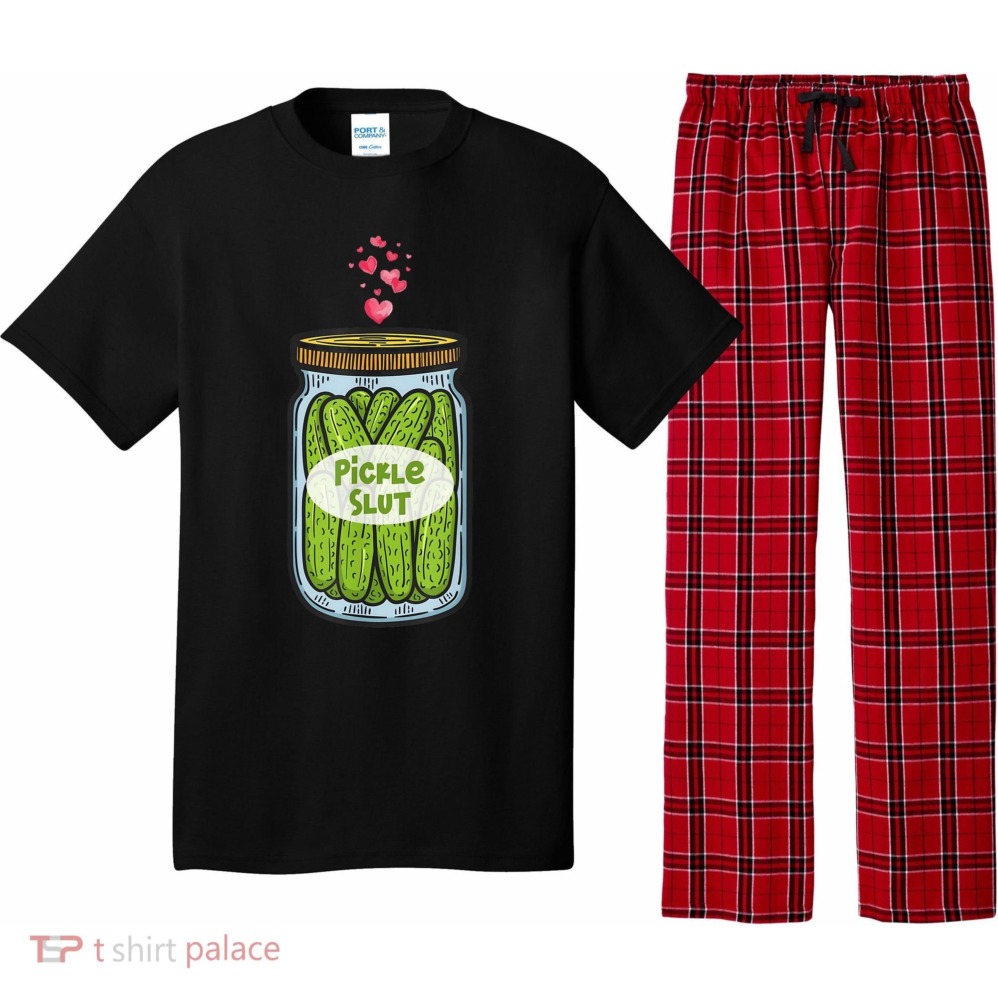 Pickle Slut For Dill And Pickle Lover Pajama Set