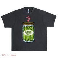 Pickle Slut For Dill And Pickle Lover Urban Oversized Heavyweight T-Shirt thumb 0