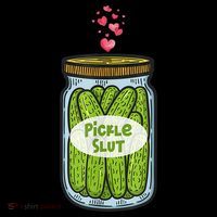 Pickle Slut For Dill And Pickle Lover Ornament thumb 1