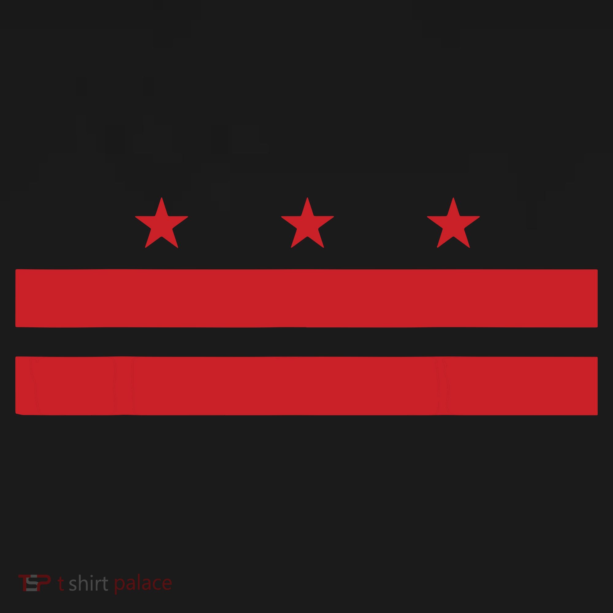 Patriotic State Flag Of Washington Dc Apron