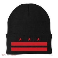 Patriotic State Flag Of Washington Dc Beanie thumb 0