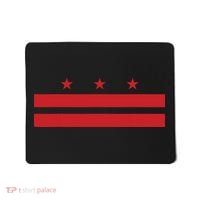 Patriotic State Flag Of Washington Dc Mousepad thumb 0