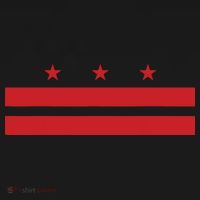 Patriotic State Flag Of Washington Dc Toddler T-Shirt thumb 4