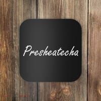 Presheatecha Script Funny Word Chicken Shack Coaster thumb 0