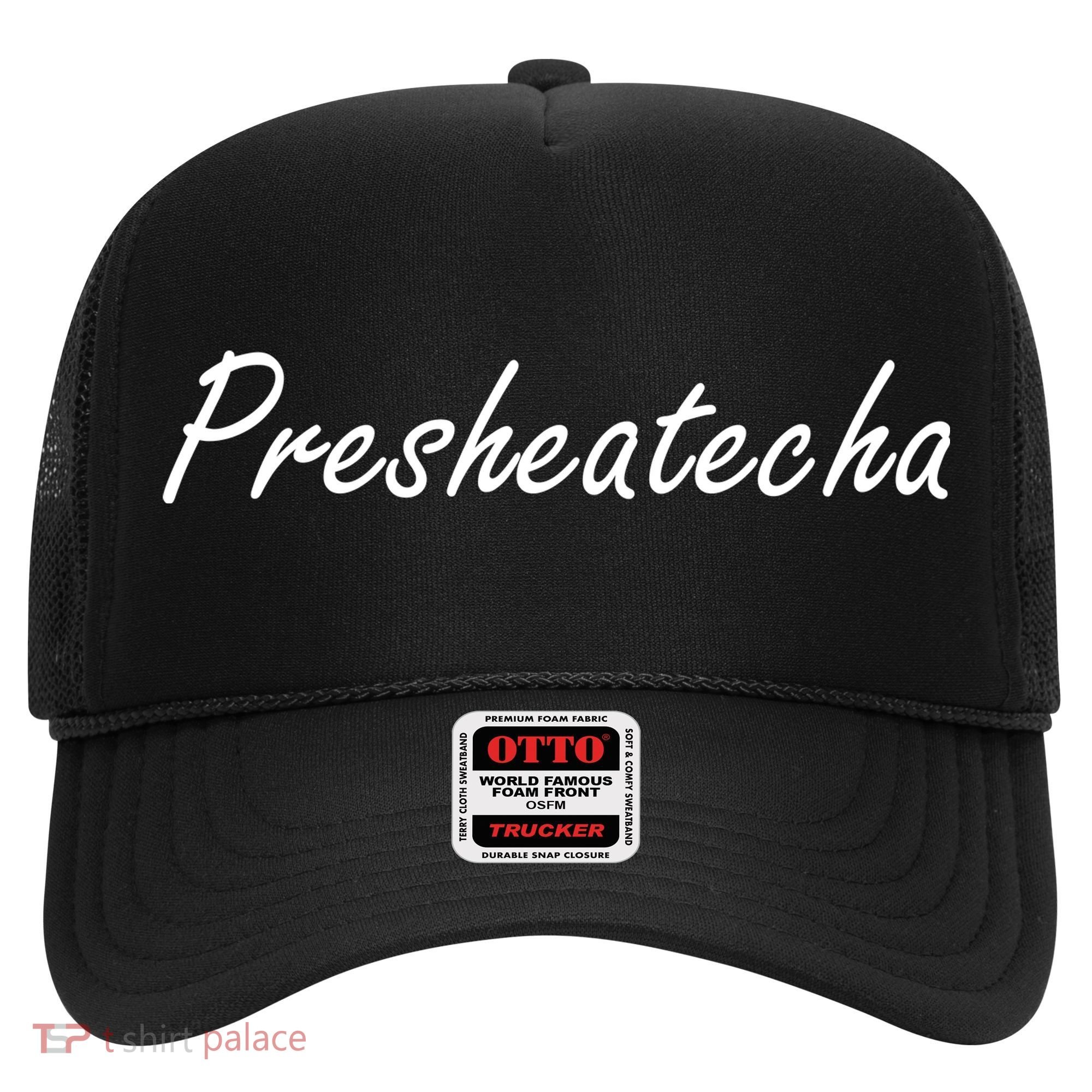 Presheatecha Script Funny Word Chicken Shack Hat