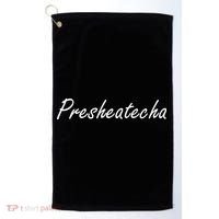 Presheatecha Script Funny Word Chicken Shack Golf Towel thumb 0
