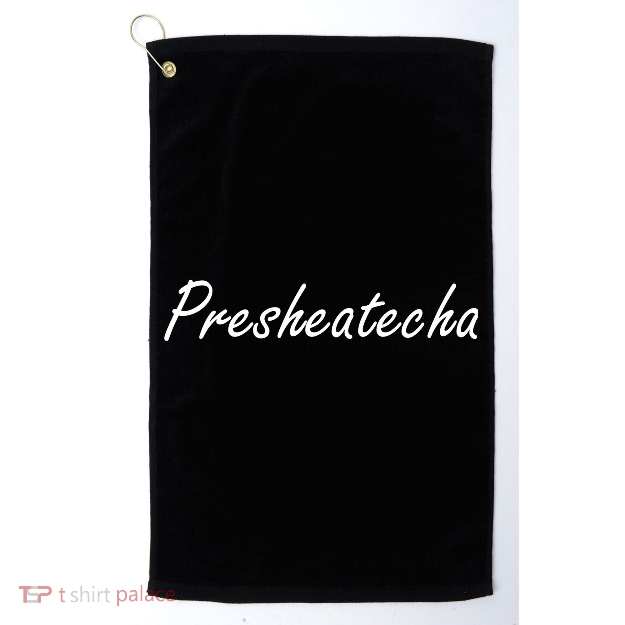 Presheatecha Script Funny Word Chicken Shack Golf Towel