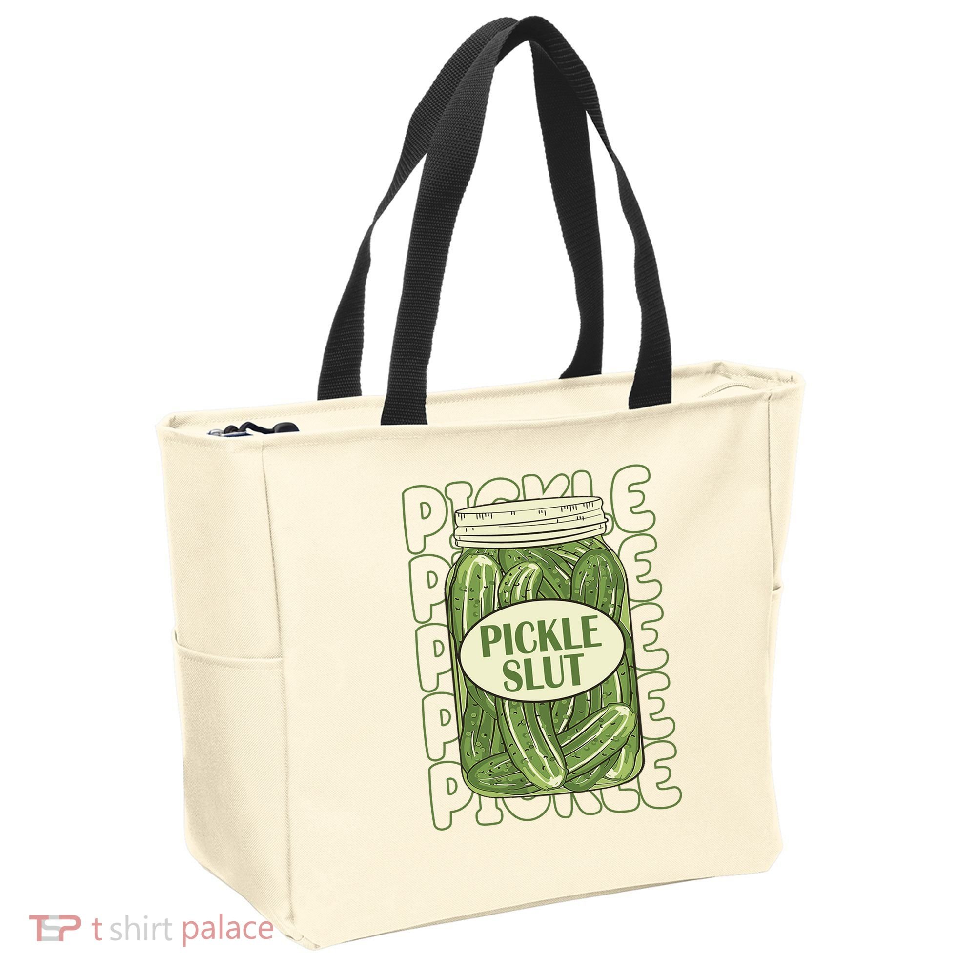 Pickle Slut Funny Pickle Lover Tote Bag