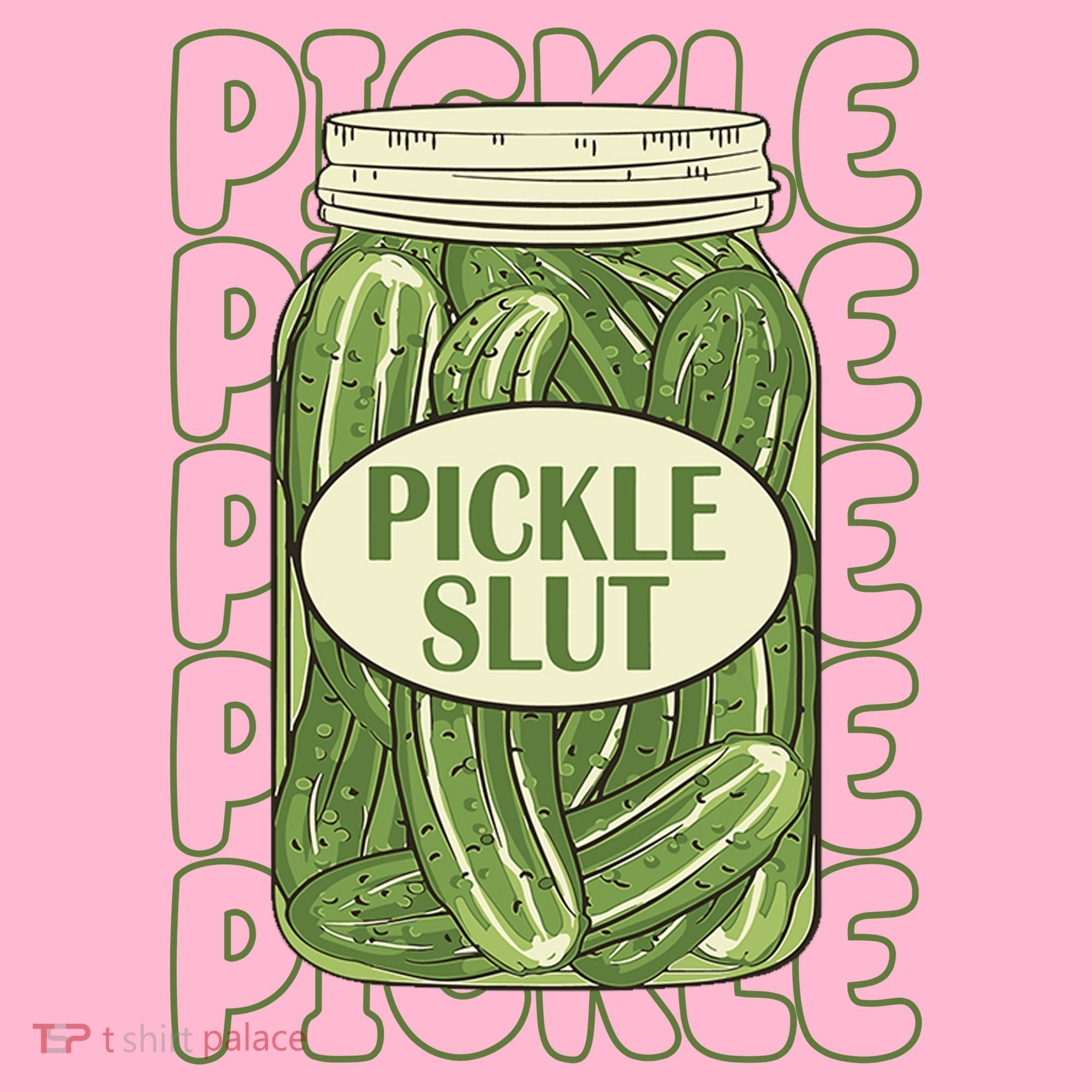 Pickle Slut Funny Pickle Lover Coaster