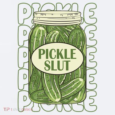 Pickle Slut Funny Pickle Lover Sueded Cloud Jersey T-Shirt