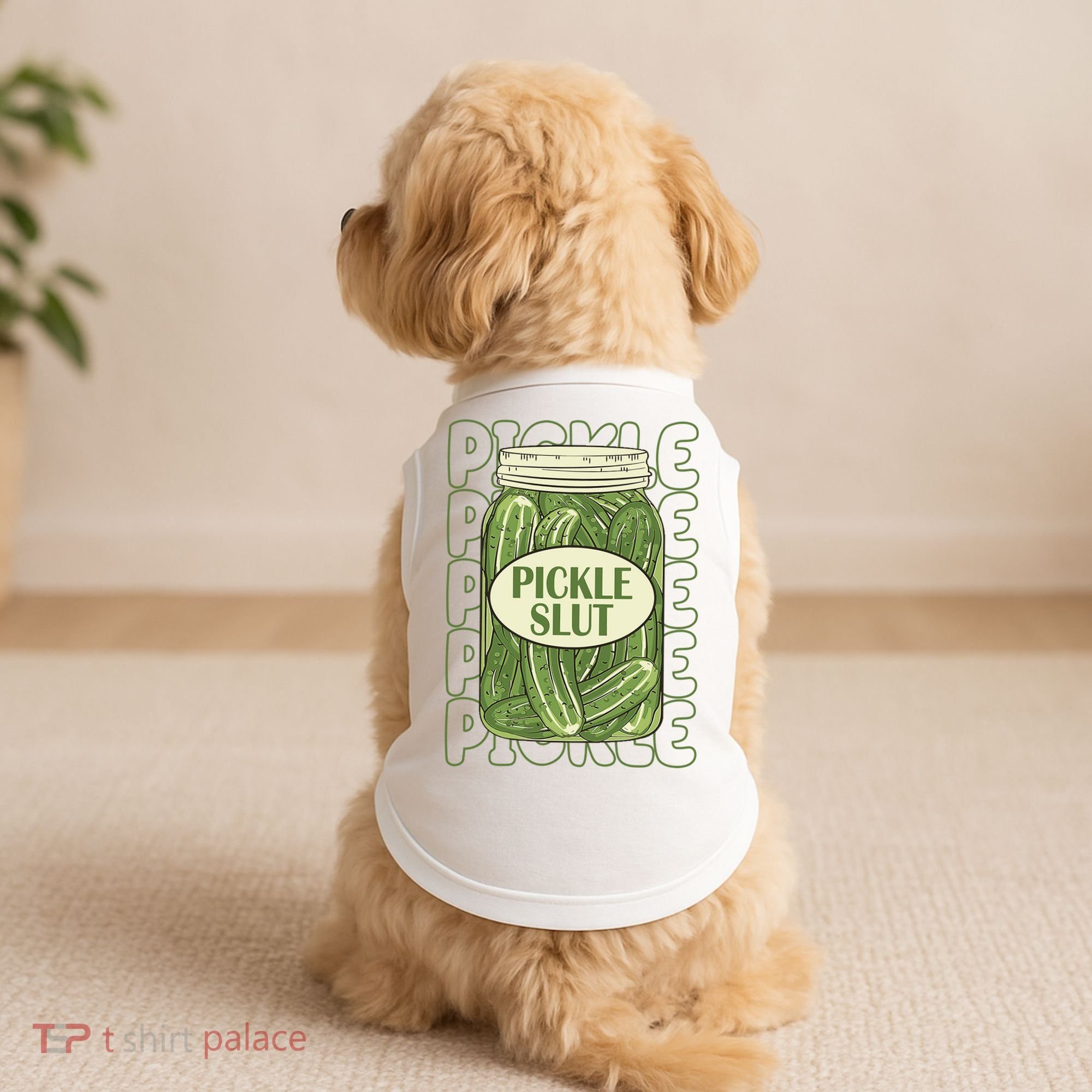 Pickle Slut Funny Pickle Lover Doggie Tank