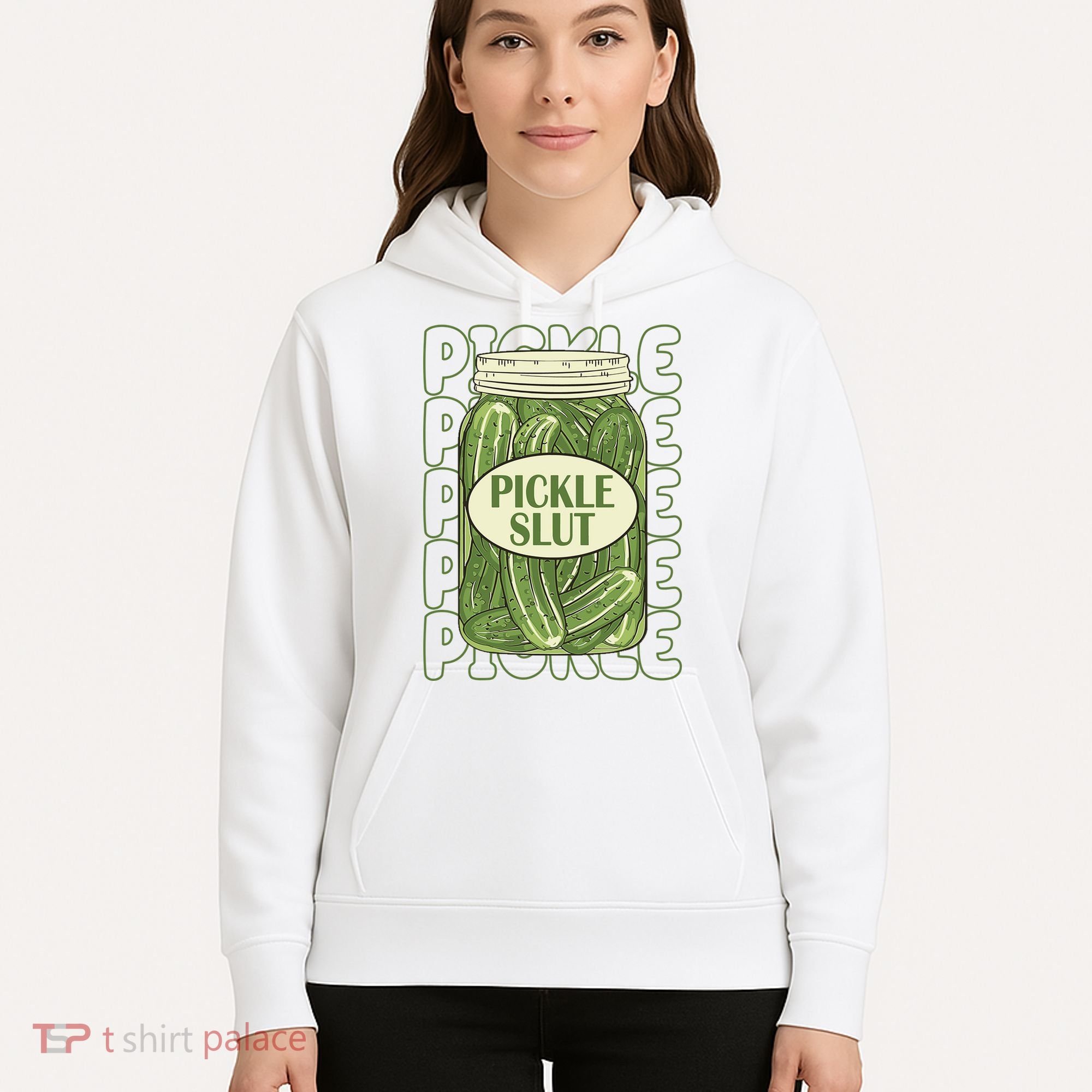 Pickle Slut Funny Pickle Lover Hoodie