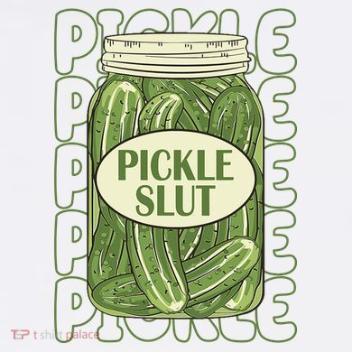 Pickle Slut Funny Pickle Lover Sustainable Bucket Hat