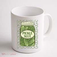 Pickle Slut Funny Pickle Lover Coffee Mug thumb 1