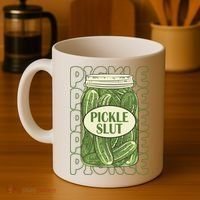 Pickle Slut Funny Pickle Lover Coffee Mug thumb 4