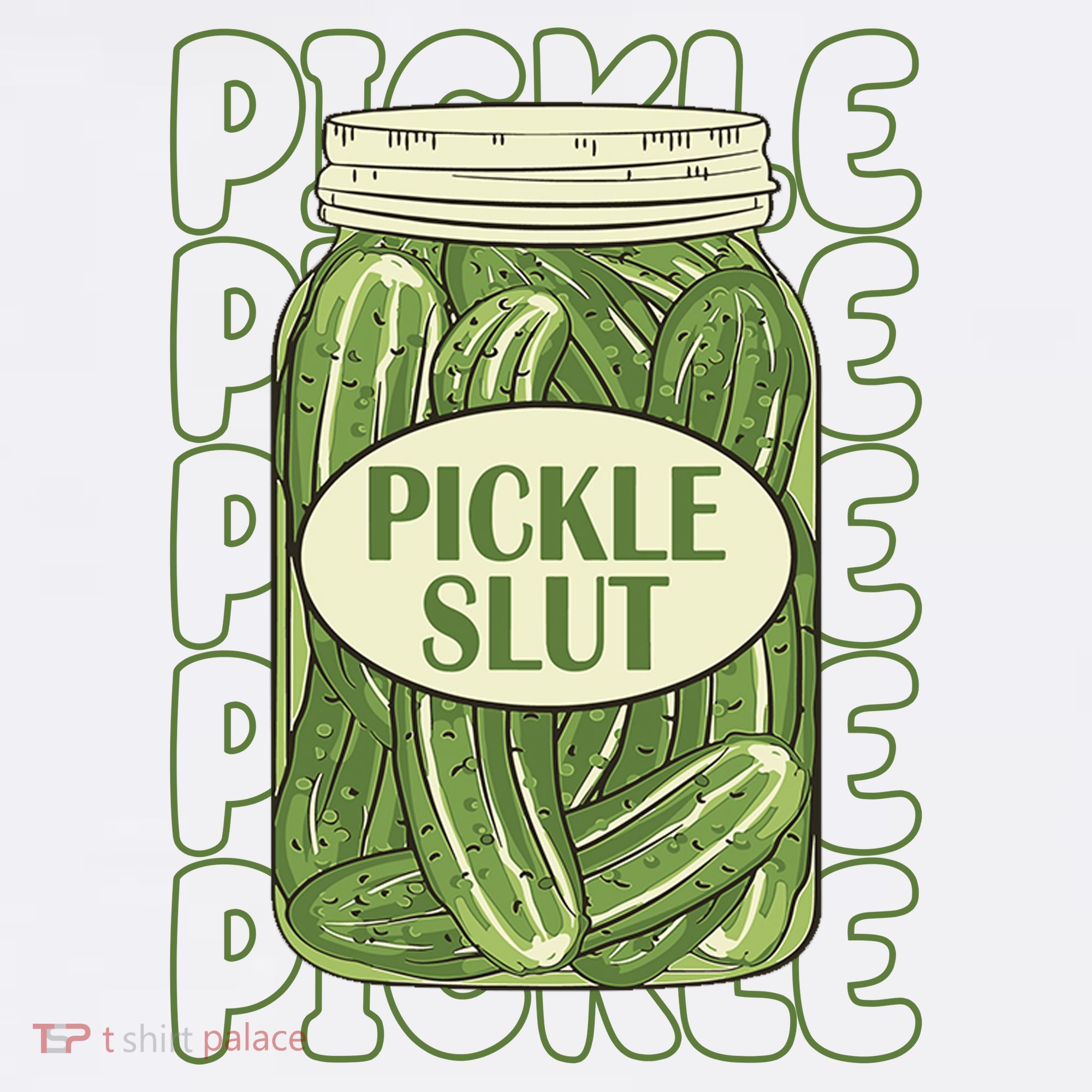Pickle Slut Funny Pickle Lover Polo