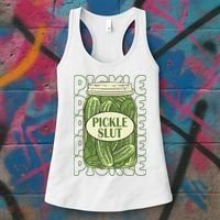 Pickle Slut Funny Pickle Lover Women's Tank Top thumb 3