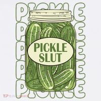 Pickle Slut Funny Pickle Lover Women's T-Shirt thumb 6
