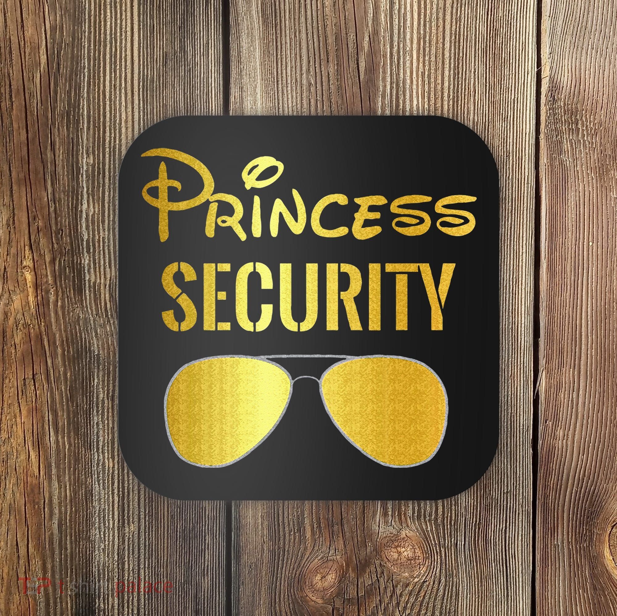 Princess Security For Men Women Coaster