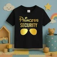 Princess Security For Men Women Toddler T-Shirt thumb 3