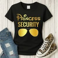 Princess Security For Men Women Women's T-Shirt thumb 3