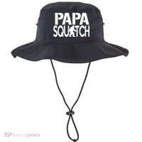 Papa Squatch For Dad Sasquatch Bigfoot Gift Bucket Hat thumb 0