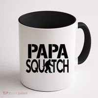 Papa Squatch For Dad Sasquatch Bigfoot Gift Coffee Mug thumb 1