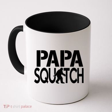 Papa Squatch For Dad Sasquatch Bigfoot Gift Coffee Mug